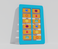 Игровая панель «Дорожные знаки»  - fgospostavki.ru - Королёв