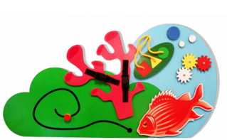 Бизиборд «Коралл» - fgospostavki.ru - Королёв