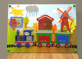 Бизипанель «Вагончик» - fgospostavki.ru - Королёв