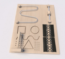 Настенная панель для эрготерапии - fgospostavki.ru - Королёв