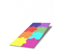 Настенная панель «Разноцветные пазлы» - fgospostavki.ru - Королёв