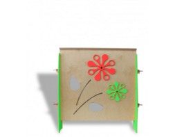 Развивающая панель с цветочком-ромашкой - fgospostavki.ru - Королёв