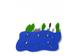 Тактильно-развивающая панель «Пруд» - fgospostavki.ru - Королёв