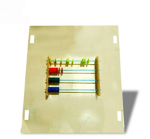 Тактильно-развивающая панель «Цветные счеты» - fgospostavki.ru - Королёв