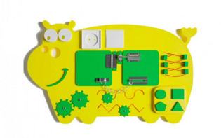 Бизиборд «Неуклюжий бегемот» - fgospostavki.ru - Королёв