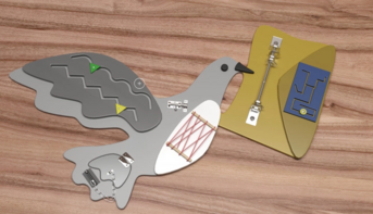 Бизиборд «Почтовый голубь» - fgospostavki.ru - Королёв