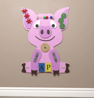 Бизиборд «Поросенок» - fgospostavki.ru - Королёв