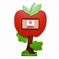 Профессиональные сенсорные пристенные игровые комплексы Яблоко - fgospostavki.ru - Королёв