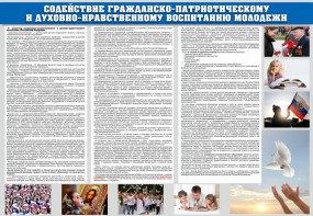 Стенд "Содействие гражданско-патриотическому и духовно-нравственному воспитанию молодежи" - fgospostavki.ru - Королёв