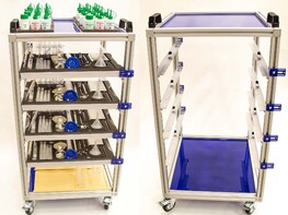 Мобильная стойка для хранения наборов ГИА по химии - fgospostavki.ru - Королёв