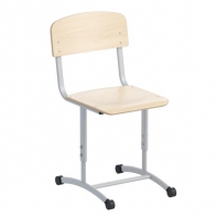 Стул ученический регулируемый на плоскоовальной трубе - fgospostavki.ru - Королёв