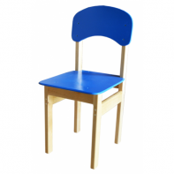 Стул детский (спинка и сиденье цветные) рост. гр. 3 - fgospostavki.ru - Королёв