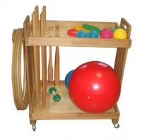 Тележка с гимнастическими снарядами (взрослая комплектация) - fgospostavki.ru - Королёв