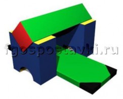 Модуль-трансформер № 8 (с брусом и V-опорами) - fgospostavki.ru - Королёв