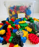 Конструктор Шестеренки (STEM Junior) 300 деталей  - fgospostavki.ru - Королёв