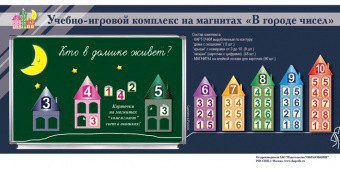 "В городе чисел". Для лучшего понимания и запоминания состава чисел первого десятка - fgospostavki.ru - Королёв