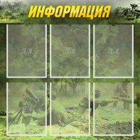 Стенд "Информация" Вариант 5 - fgospostavki.ru - Королёв