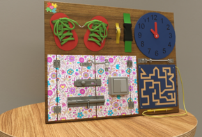 Бизиборд «Для девочек» - fgospostavki.ru - Королёв