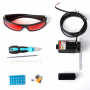 Ресурсный набор для плоттера 445nm 1600mW Blue Laser Components Engraver  Pack - fgospostavki.ru - Королёв
