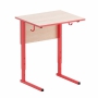 Стол ученический регулируемый (одноместный) на прямоугольной трубе - fgospostavki.ru - Королёв