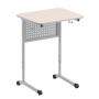 Стол ученический одноместный с перфорированной панелью - fgospostavki.ru - Королёв